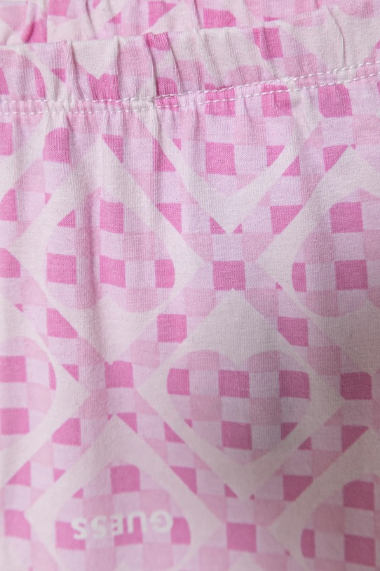 Guess komplet bawełniany niemowlęcy biały A6RG04.K6YW4.PPY2