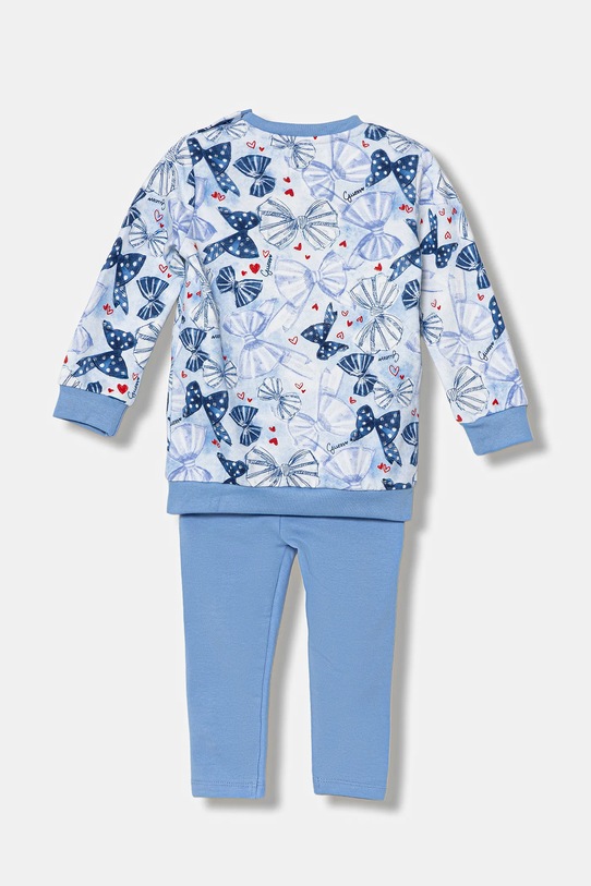 Guess komplet niemowlęcy A6RG08.KA6R4.PPY2 niebieski SS26