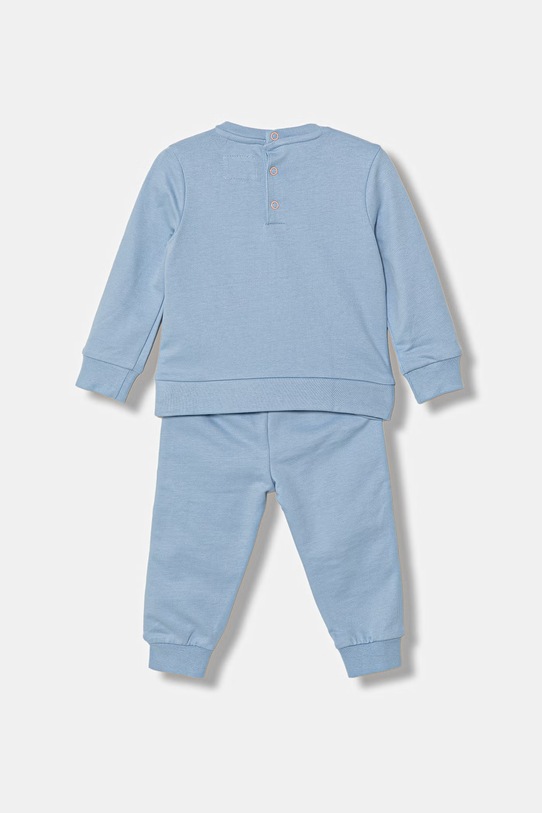 Guess dres bawełniany niemowlęcy 2-pack A6RG13.KA6R4.PPY2 niebieski SS26