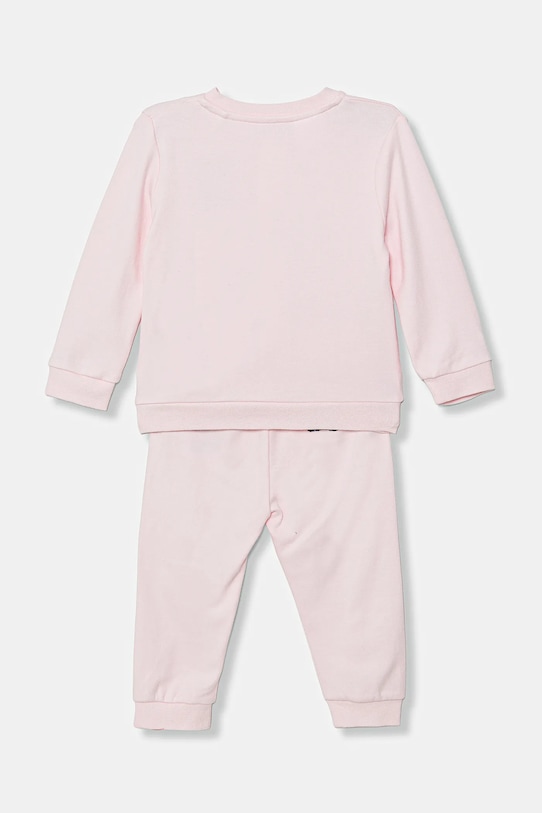 Guess dres bawełniany niemowlęcy różowy H6RW02.KA6W4.PPY2.G