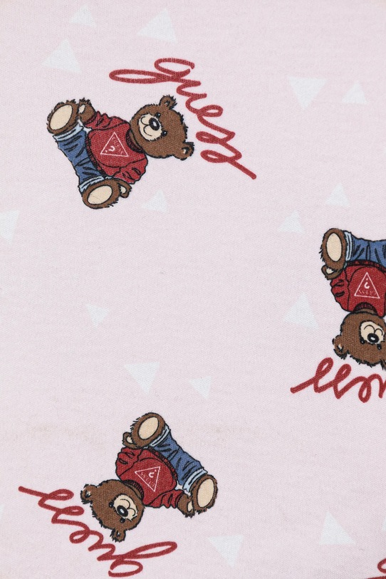 Guess dres bawełniany niemowlęcy H6RW02.KA6W4.PPY2.G