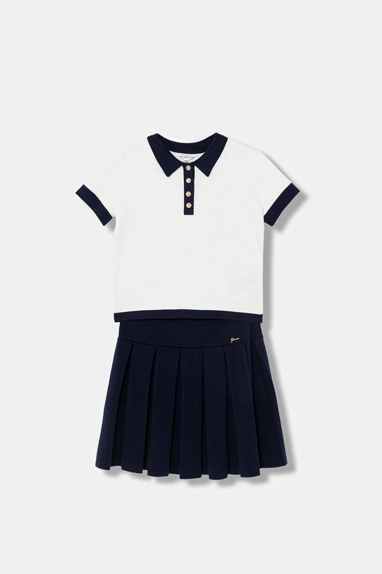 Guess komplet dziecięcy 2-pack dzianina granatowy J6RG04.Z5260.PPY2