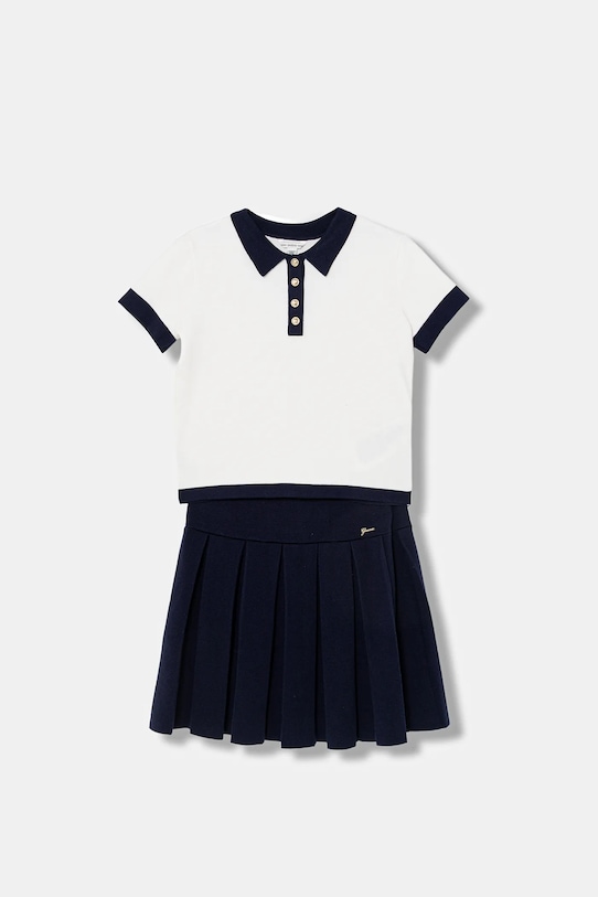 Guess komplet dziecięcy 2-pack dzianina granatowy J6RG04.Z5260.PPY2