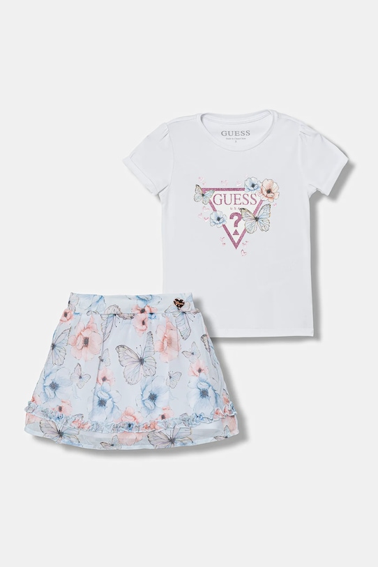 Guess komplet niemowlęcy 2-pack nadruk biały K6RG07.K6YW0.PPY2