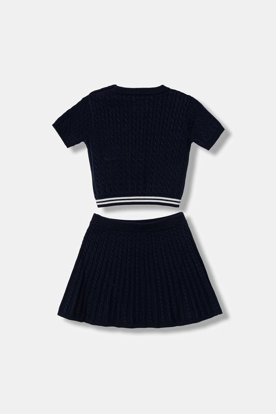 Guess komplet z domieszką wełny dziecięcy 2-pack K6RG08.Z37L1.PPY2 granatowy SS26