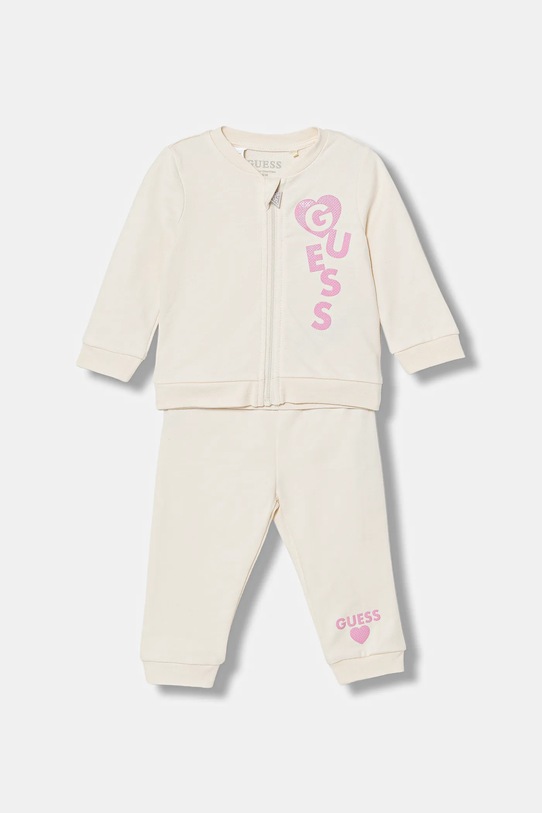 Guess komplet niemowlęcy S6RG03.KAN04.PPY2 beżowy SS26