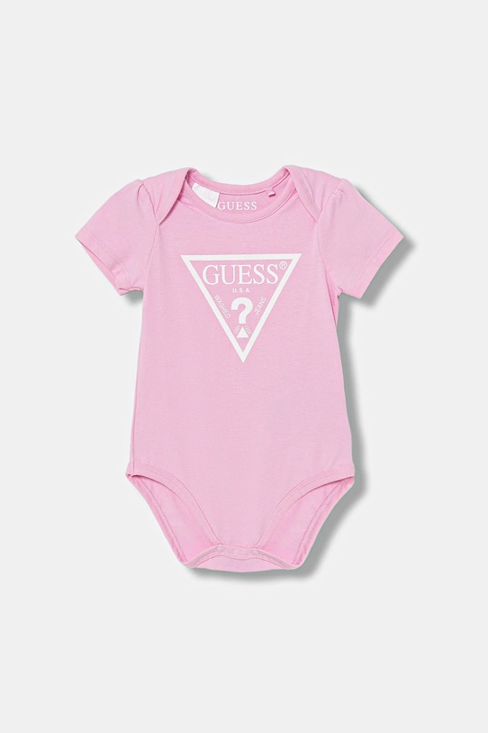 Dziewczynka Guess komplet niemowlęcy S6RG03.KAN04.PPY2 beżowy