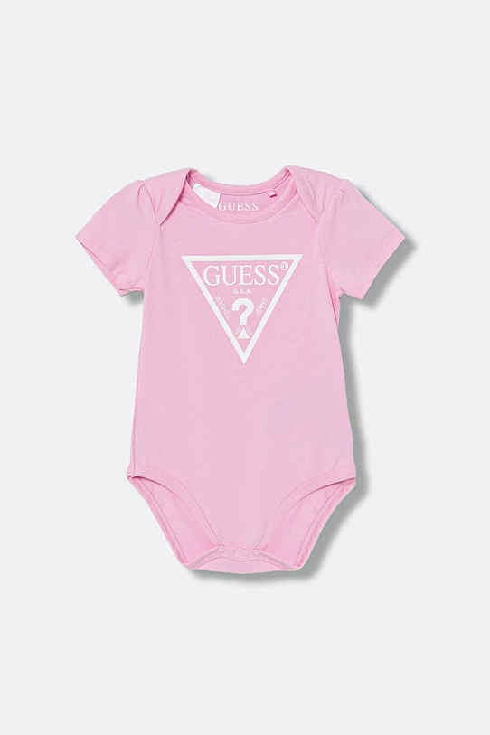 Dziewczynka Guess komplet niemowlęcy S6RG03.KAN04.PPY2 beżowy