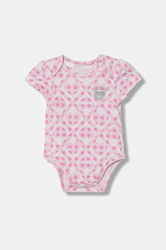 Guess komplet niemowlęcy S6RG04.KA6W4.PPY2 różowy SS26