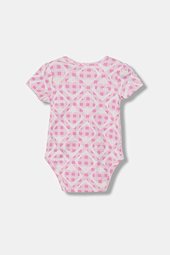 Dziewczynka Guess komplet niemowlęcy S6RG04.KA6W4.PPY2 różowy