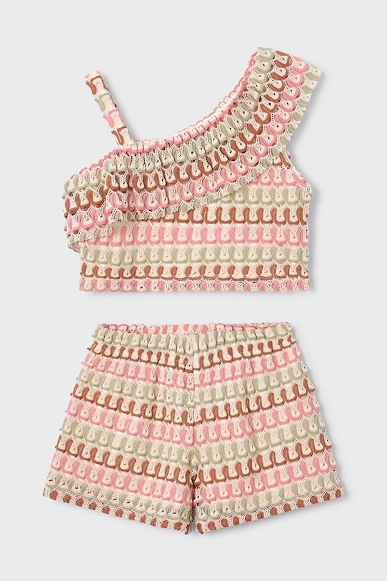 Dječji komplet Mayoral 3225.6G.Mini.PPY2 bež SS26