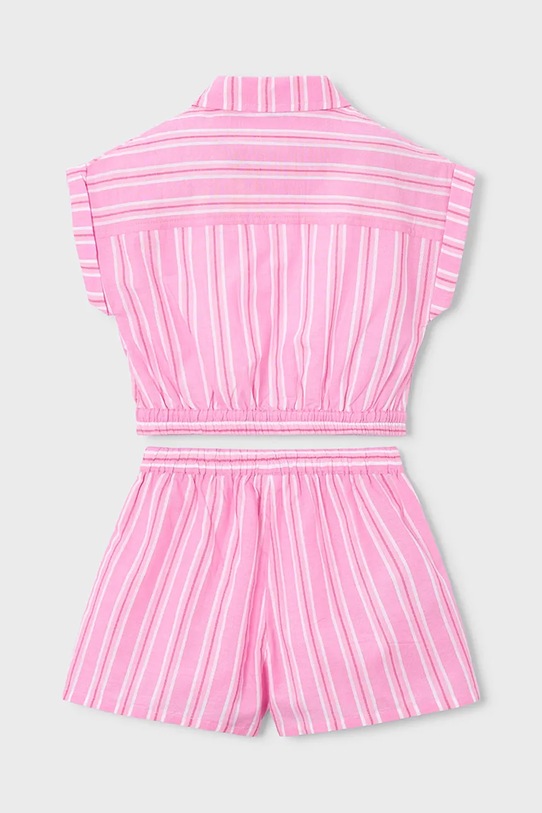 Dziewczynka Mayoral komplet bawełniany dziecięcy 3226.6H.Mini.PPY2 różowy