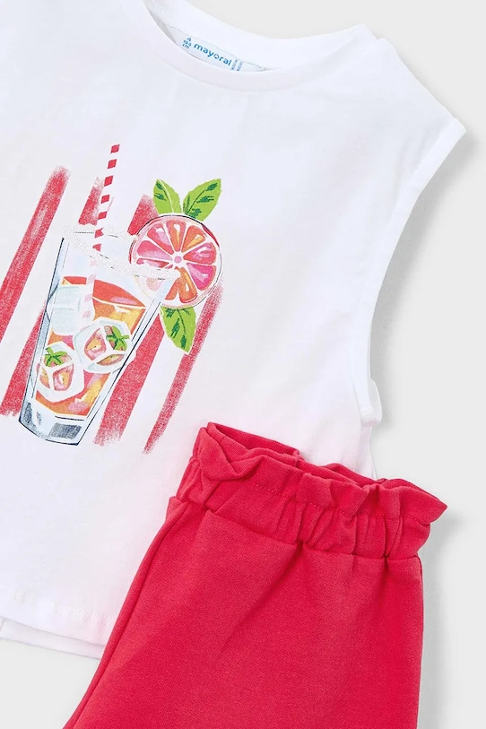 Κοριτσίστικα Παιδικό βαμβακερό σετ Mayoral 3228.6L.Mini.PPY2 ροζ