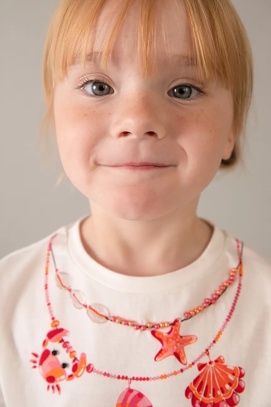 Mayoral komplet bawełniany dziecięcy 3231.6M.Mini.PPY2 różowy