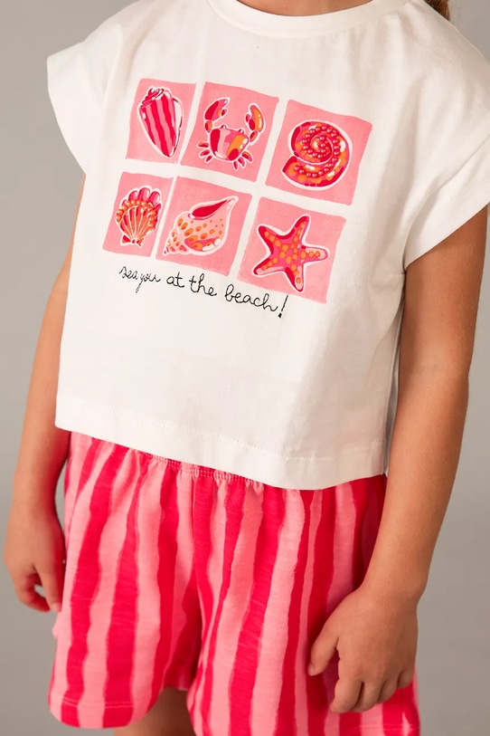 Pamučna dječja trenirka Mayoral 3234.6N.Mini.PPY2 roza