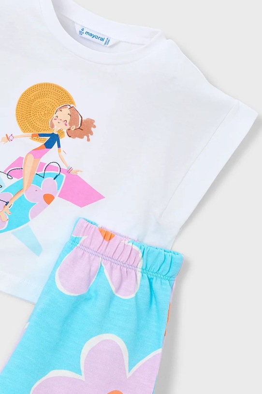 Παιδικό βαμβακερό σετ Mayoral μπλε 3234.6N.Mini.PPY2