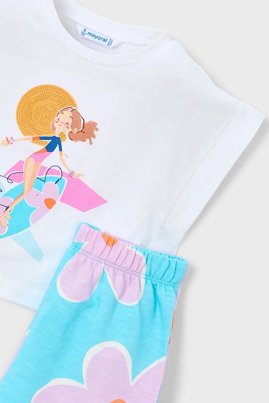 Παιδικό βαμβακερό σετ Mayoral μπλε 3234.6N.Mini.PPY2