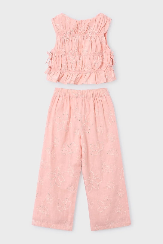 Dziewczynka Mayoral komplet bawełniany dziecięcy 3592.6A.Mini.PPY2 różowy
