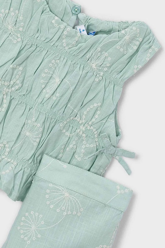 Djevojčice Pamučna dječja trenirka Mayoral 3592.6A.Mini.PPY2 tirkizna