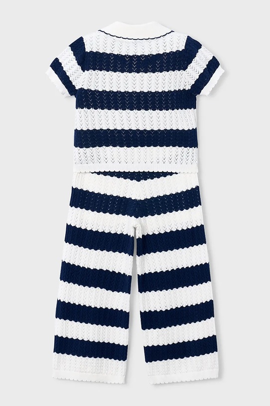 Djevojčice Pamučna dječja trenirka Mayoral 3595.6C.Mini.PPY2 mornarsko plava