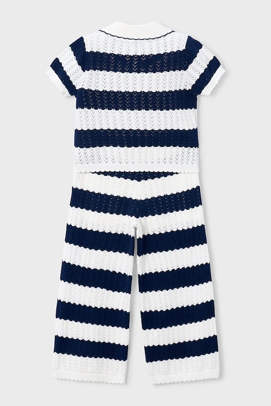 Djevojčice Pamučna dječja trenirka Mayoral 3595.6C.Mini.PPY2 mornarsko plava