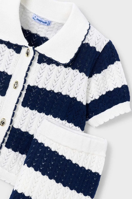 Pamučna dječja trenirka Mayoral mornarsko plava 3595.6C.Mini.PPY2