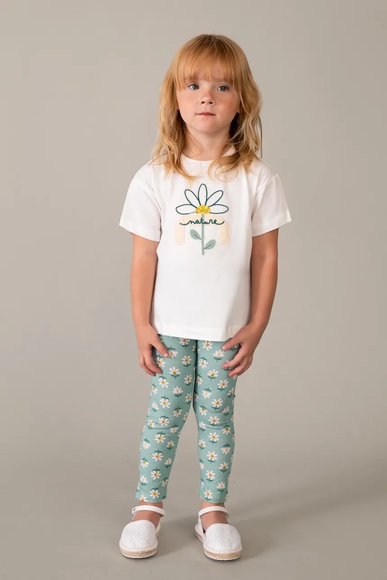 Παιδικό σετ Mayoral στάμπα τιρκουάζ 3727.6F.Mini.PPY2