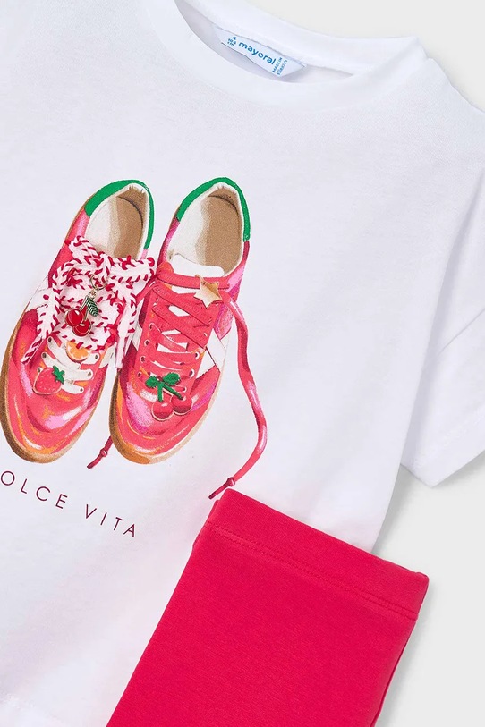 Παιδικό σετ Mayoral κόκκινο 3731.6K.Mini.PPY2