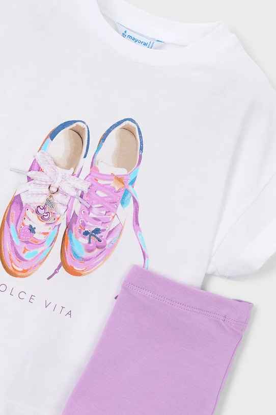 Κοριτσίστικα Παιδικό σετ Mayoral 3731.6K.Mini.PPY2 μωβ