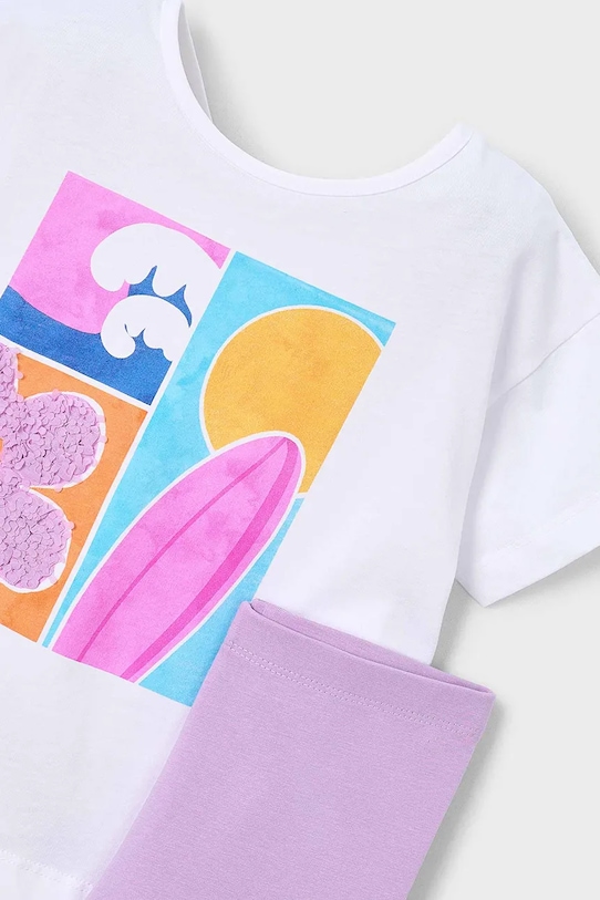 Παιδικό σετ Mayoral μωβ 3732.6P.Mini.PPY2