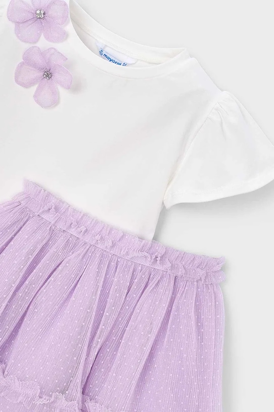 Dziewczynka Mayoral komplet dziecięcy 3946.6B.Mini.PPY2 fioletowy