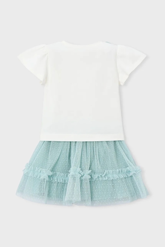 Dziewczynka Mayoral komplet dziecięcy 3946.6B.Mini.PPY2 turkusowy