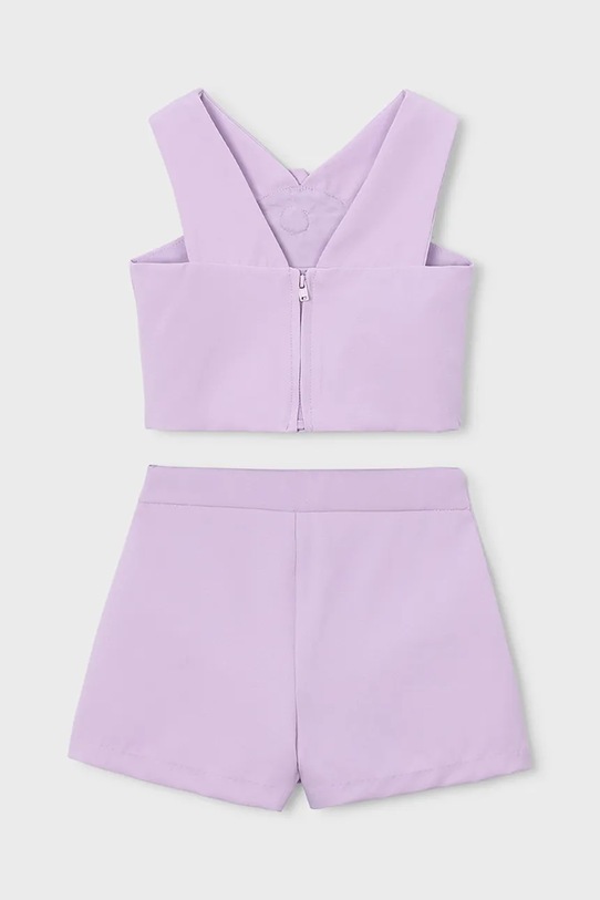 Mayoral komplet dziecięcy 3948.6D.Mini.PPY2 fioletowy SS26