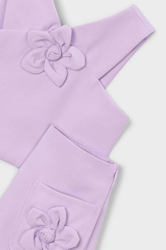 Dziewczynka Mayoral komplet dziecięcy 3948.6D.Mini.PPY2 fioletowy
