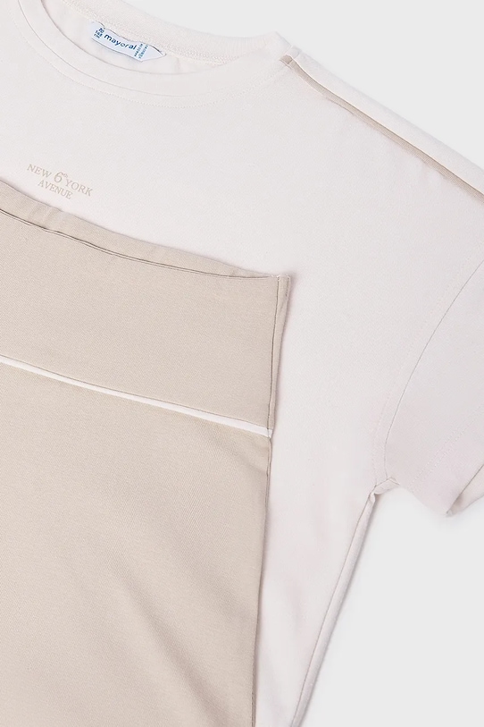 Dziewczynka Mayoral komplet dziecięcy 6209.8E.Junior.PPY2 beżowy