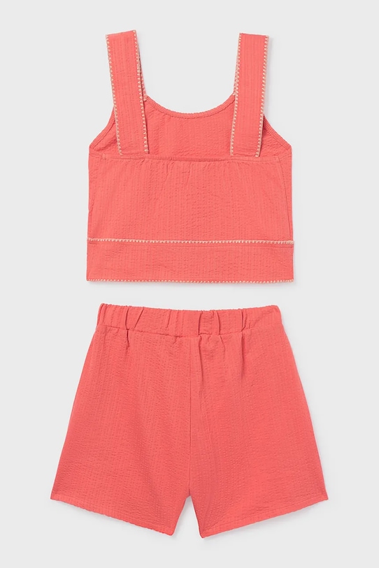 Παιδικό βαμβακερό σετ Mayoral 6213.8K.Junior.PPY2 πορτοκαλί SS26