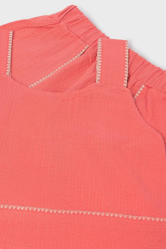 Κοριτσίστικα Παιδικό βαμβακερό σετ Mayoral 6213.8K.Junior.PPY2 πορτοκαλί