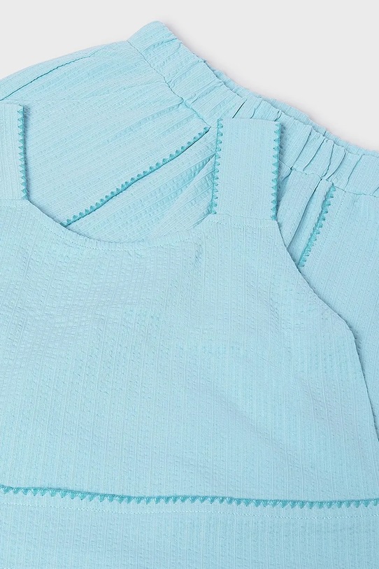 Mayoral komplet bawełniany dziecięcy niebieski 6213.8K.Junior.PPY2