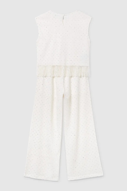 Dziewczynka Mayoral komplet dziecięcy 6558.8A.Junior.PPY2 biały