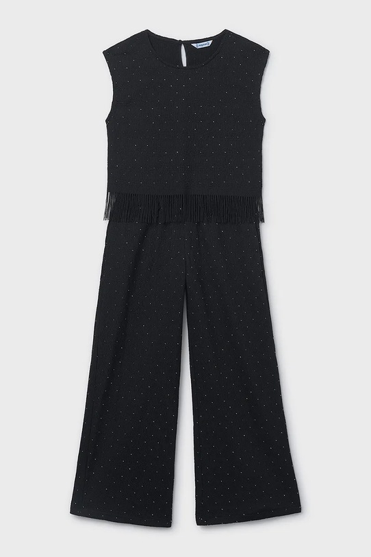 Mayoral komplet dziecięcy z elastanem czarny 6558.8A.Junior.PPY2