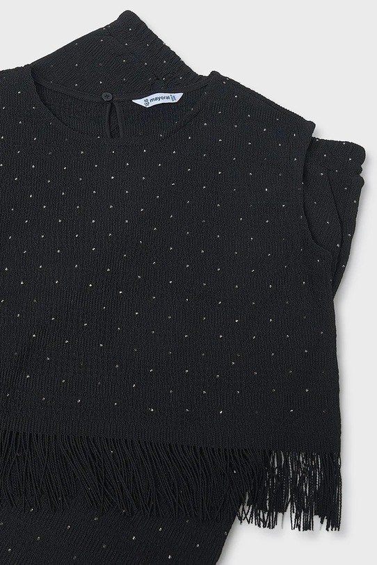 Dziewczynka Mayoral komplet dziecięcy 6558.8A.Junior.PPY2 czarny