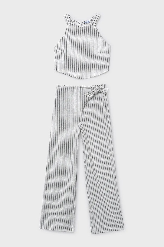 Mayoral komplet dziecięcy wzorzyste beżowy 6560.8B.Junior.PPY2