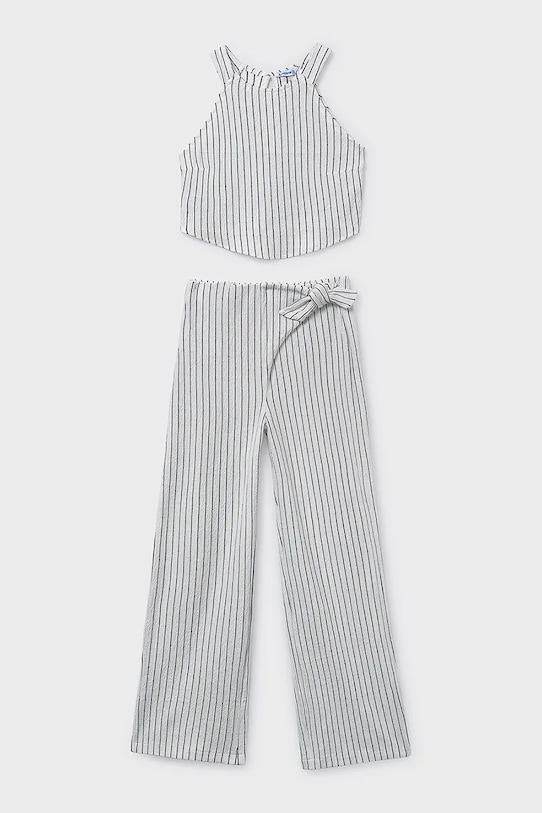 Mayoral komplet dziecięcy wzorzyste beżowy 6560.8B.Junior.PPY2