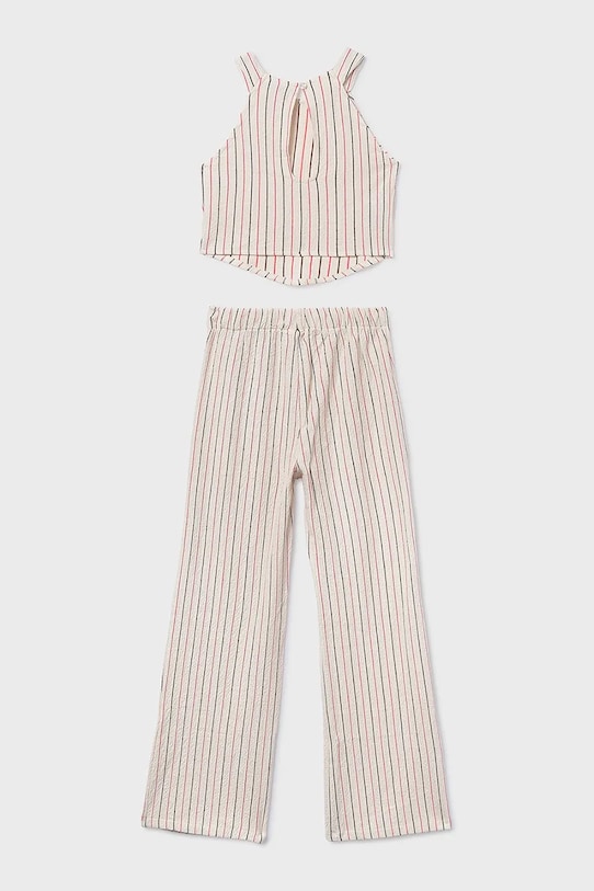 Dziewczynka Mayoral komplet dziecięcy 6560.8B.Junior.PPY2 beżowy