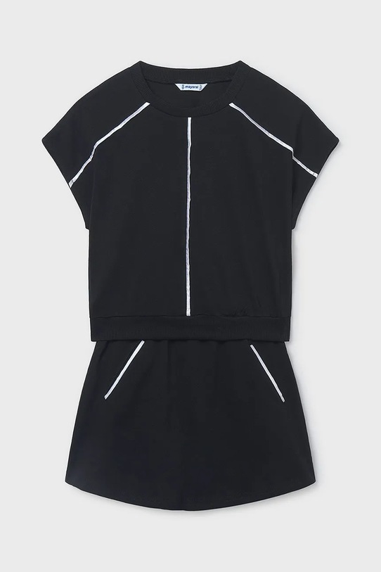 Mayoral komplet dziecięcy z elastanem czarny 6919.8E.Junior.PPY2