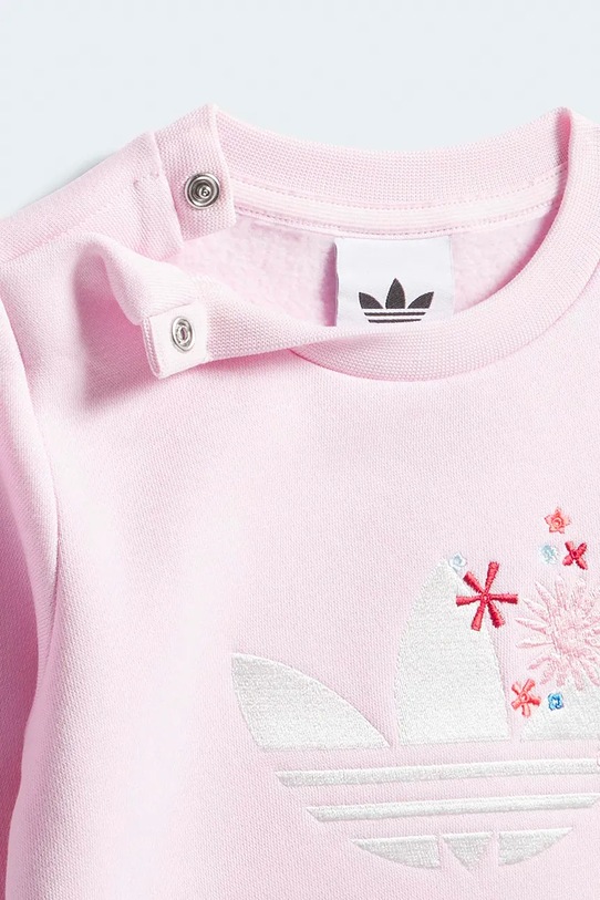 Dziewczynka adidas Originals dres dziecięcy KD1730 różowy