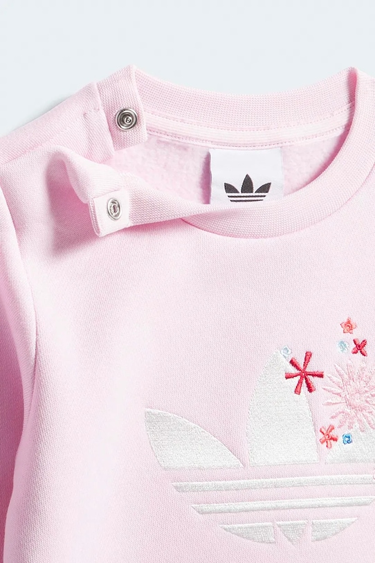 Dziewczynka adidas Originals dres dziecięcy KD1730 różowy