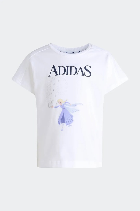 adidas komplet dziecięcy DISNEY JZ3575 biały SS26