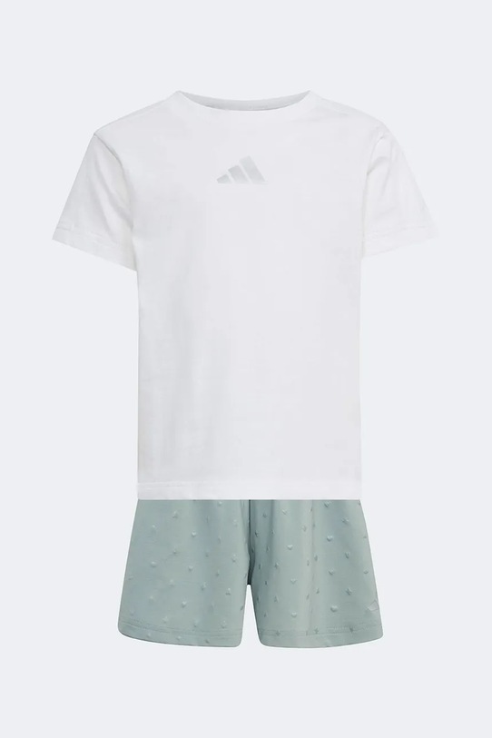 adidas komplet dziecięcy KB7041 biały SS26