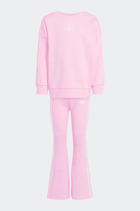 Dječja trenirka adidas Originals DISNEY KE0485 roza SS26